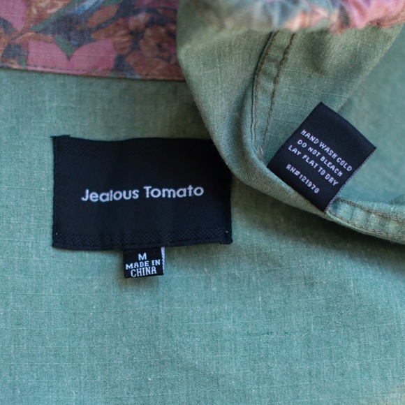 Jealous Tomato Floral Utility Jacket - Picture 6 of 7